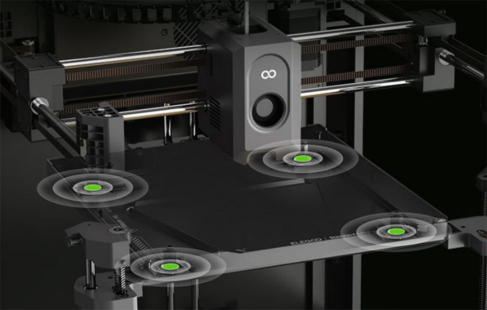 Automatic leveling and Z-axis compensation