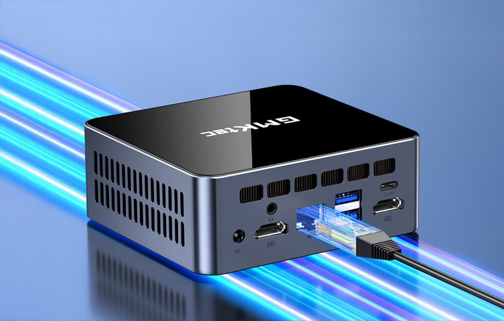 Super-fast wired 2.5G LAN connection