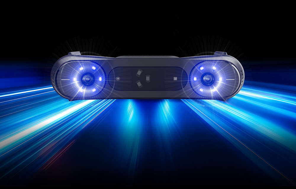 Dual blue laser system