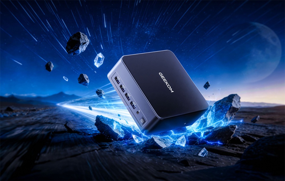 GEEKOM IT12 Max Core Ultra 5 125U 16GB 500GB Win11 Pro Mini PC