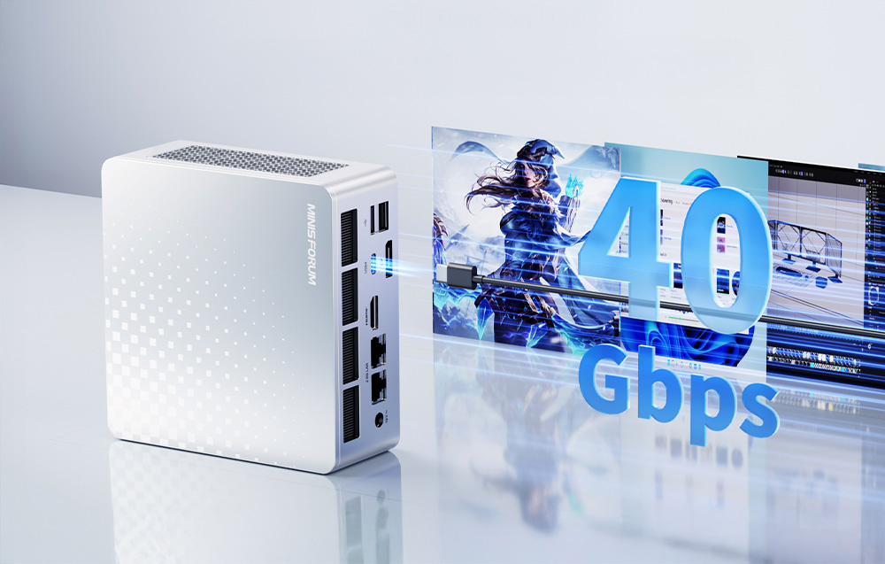 Smooth multitasking and fast DDR5 memory