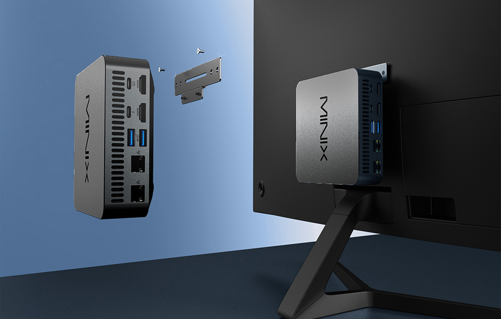 Compact design with a rich set of connectors