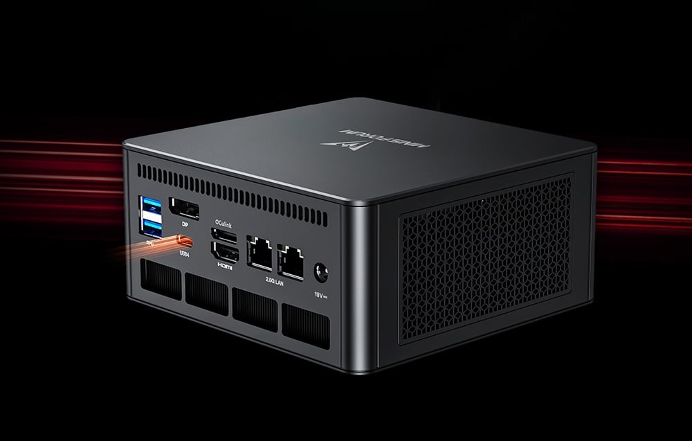 Wide range of ports and wireless connectivity