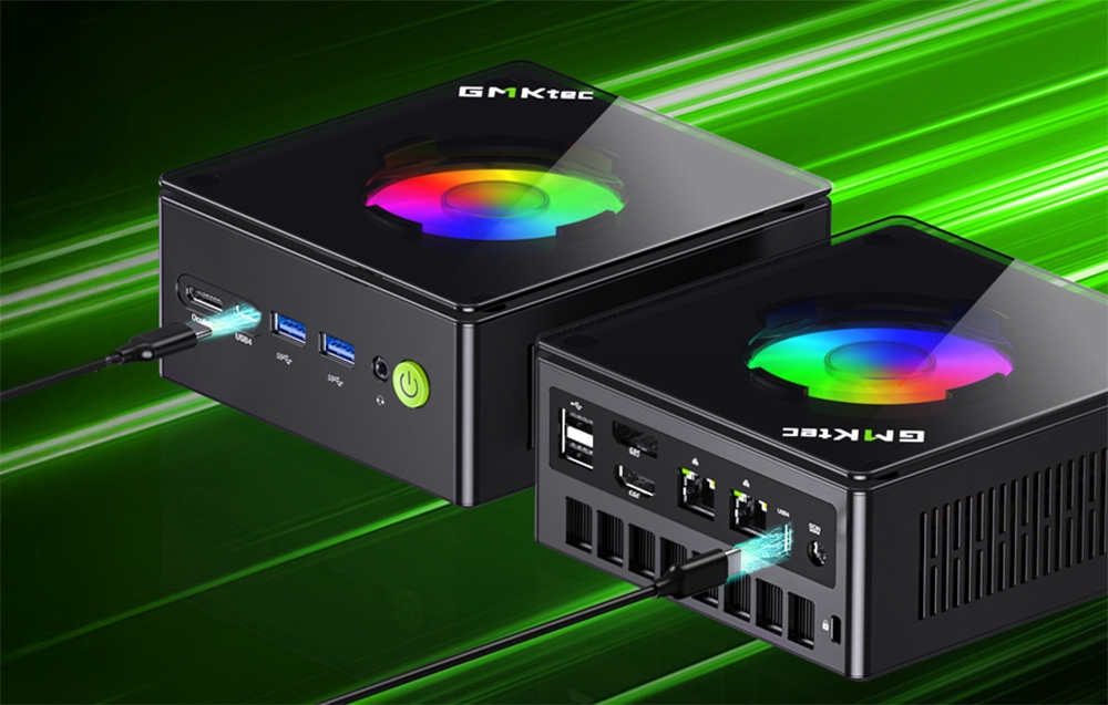 Rich set of ports - with professionals in mind