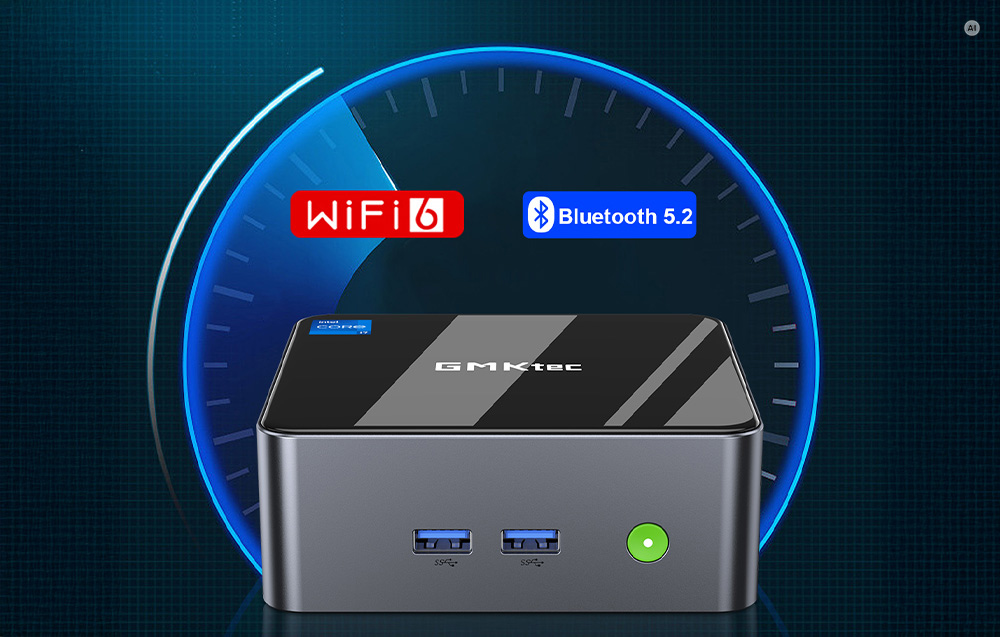 Super-fast 2.5G LAN wired connection
