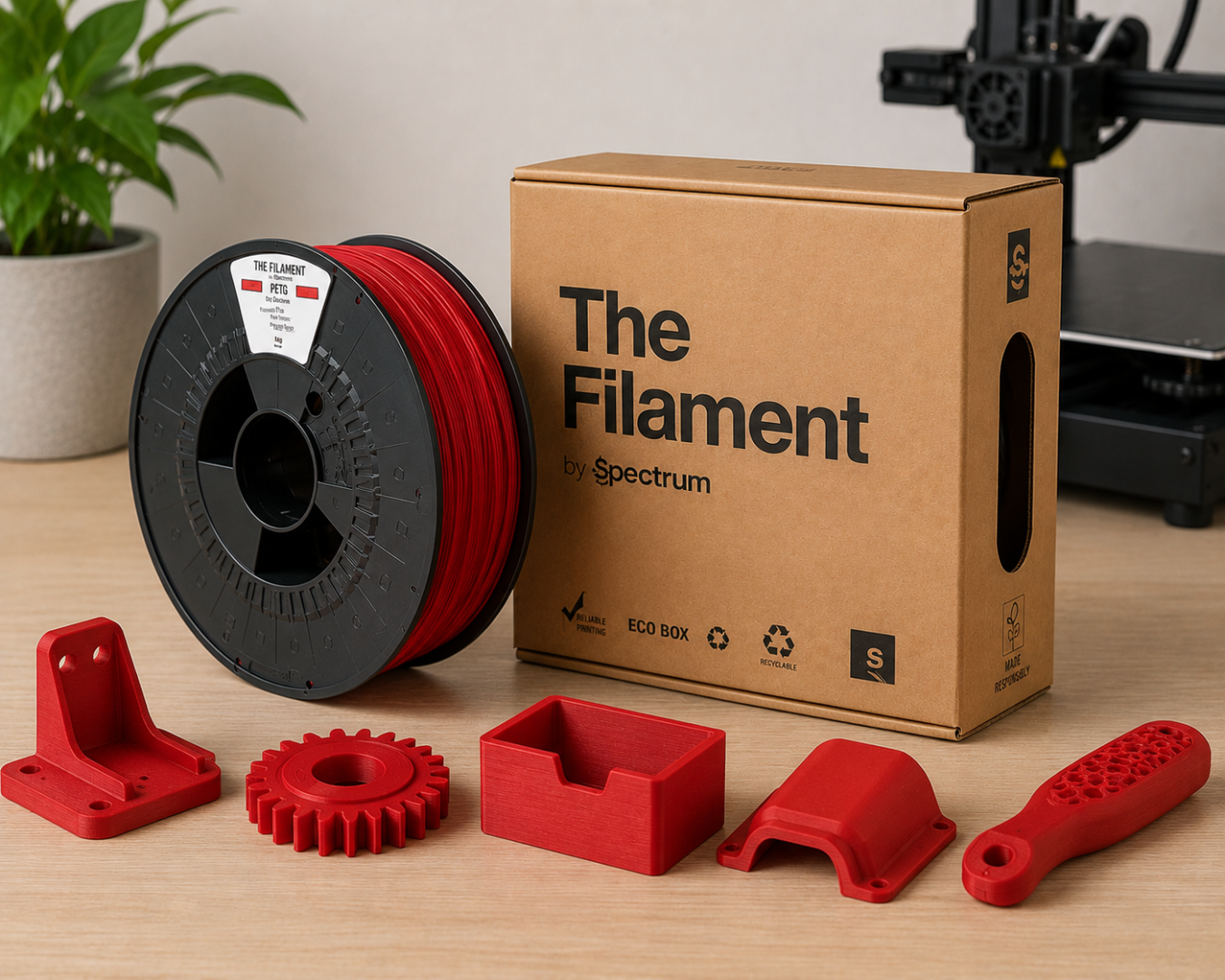 Practical Filament with Eco-Friendly Packaging