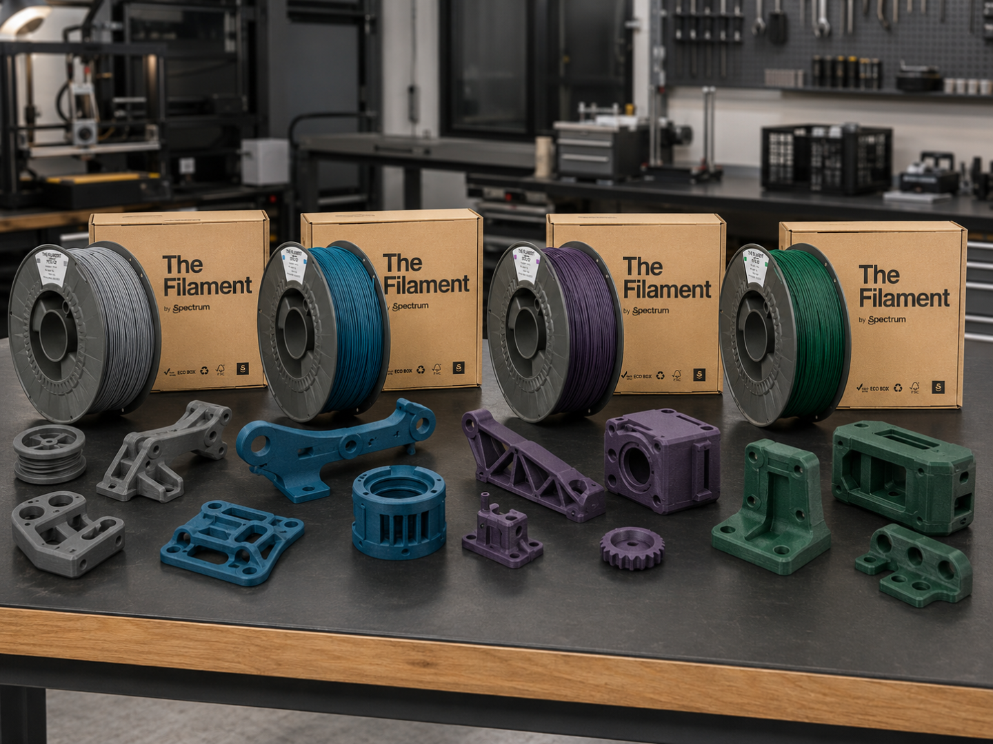Tough PETG with a Technical Carbon Finish