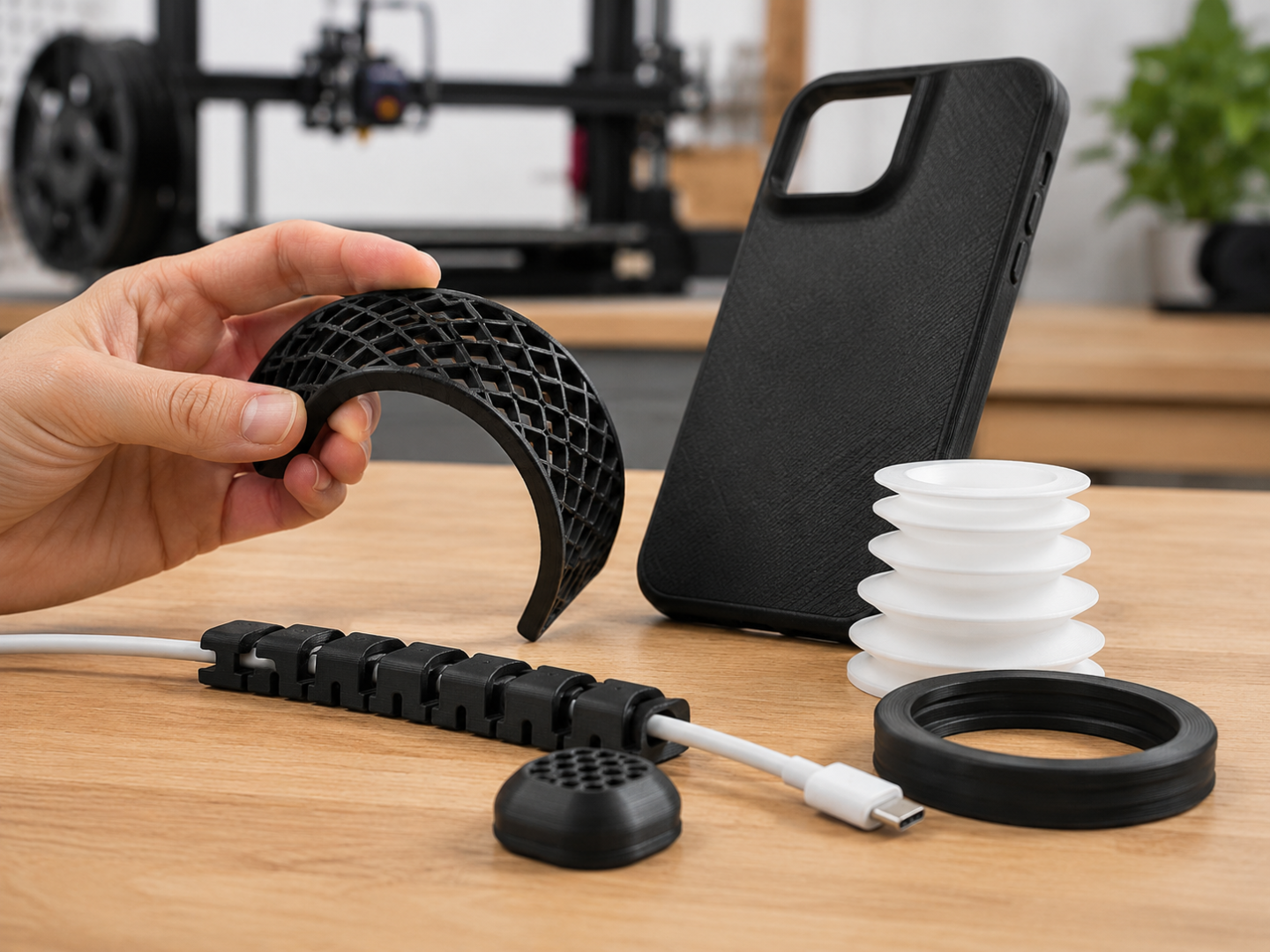 Flexible 85A Filament for Elastic Prints