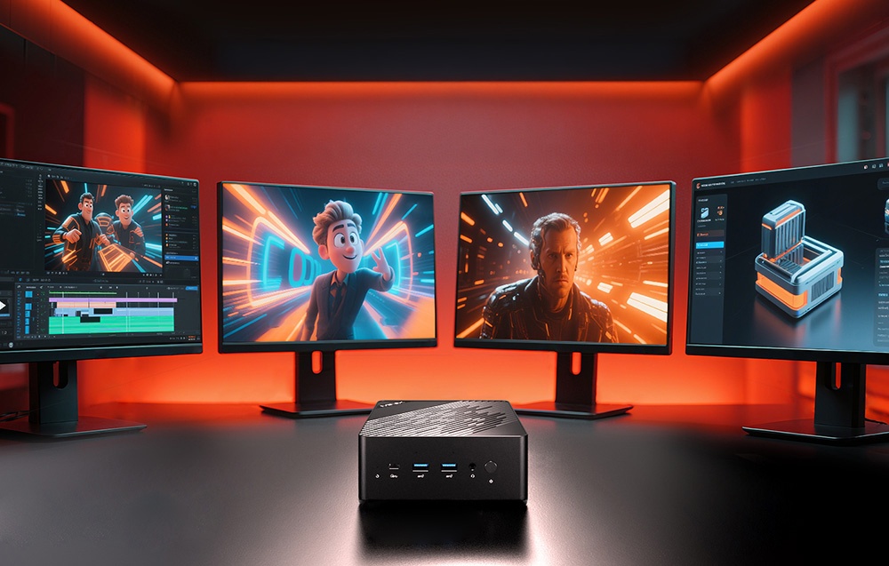 8K display and multi-monitor support
