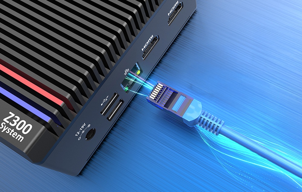 Wide selection of ports and practical features