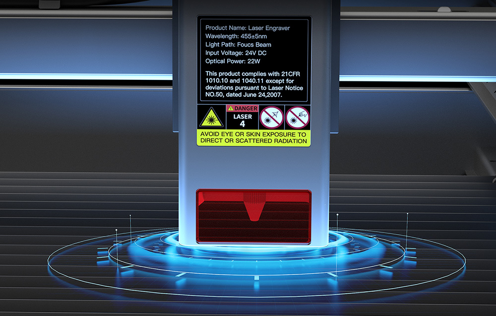 22W laser module - more cutting power
