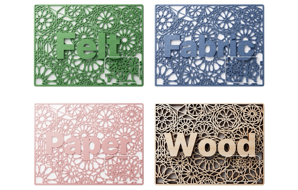 Compatibility with a wide range of materials
