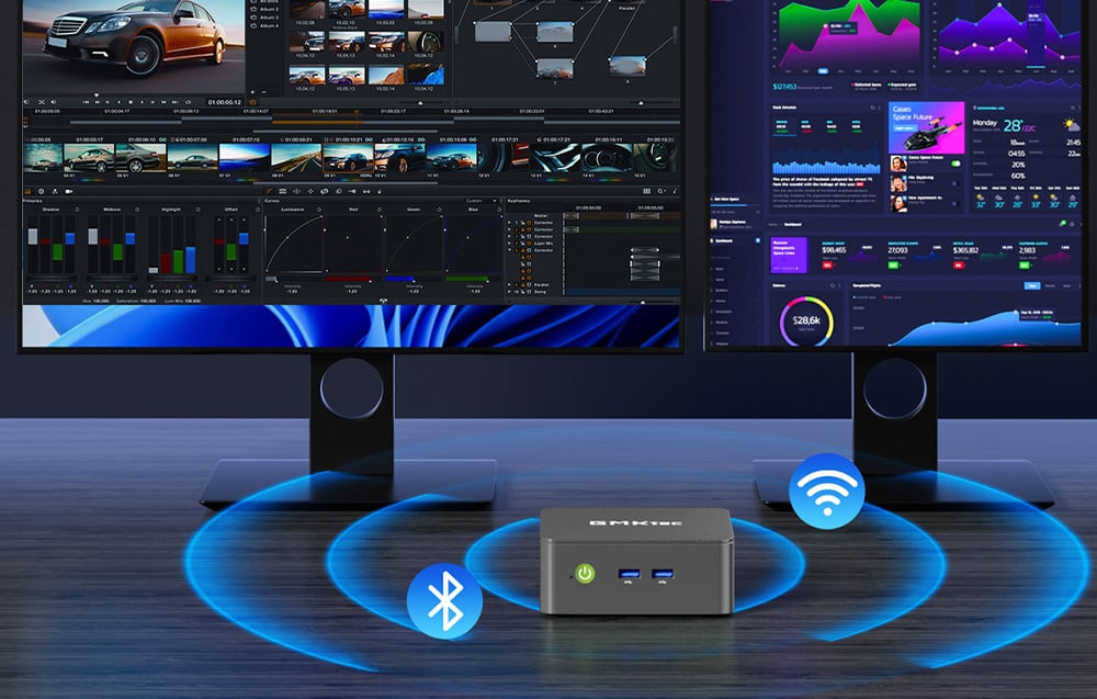 4K image and dual-screen operation