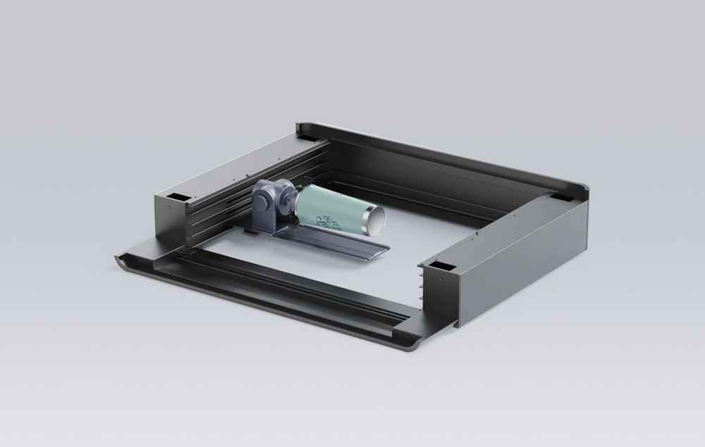 LaserPecker rotary platform for LX2