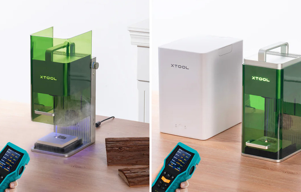 Clean and safe with the xTool Desktop Smoke Purifier