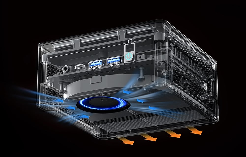 Efficient cooling and robust design