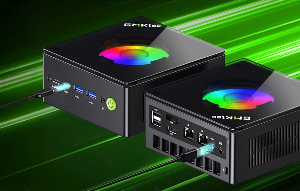 Rich set of ports - with professionals in mind