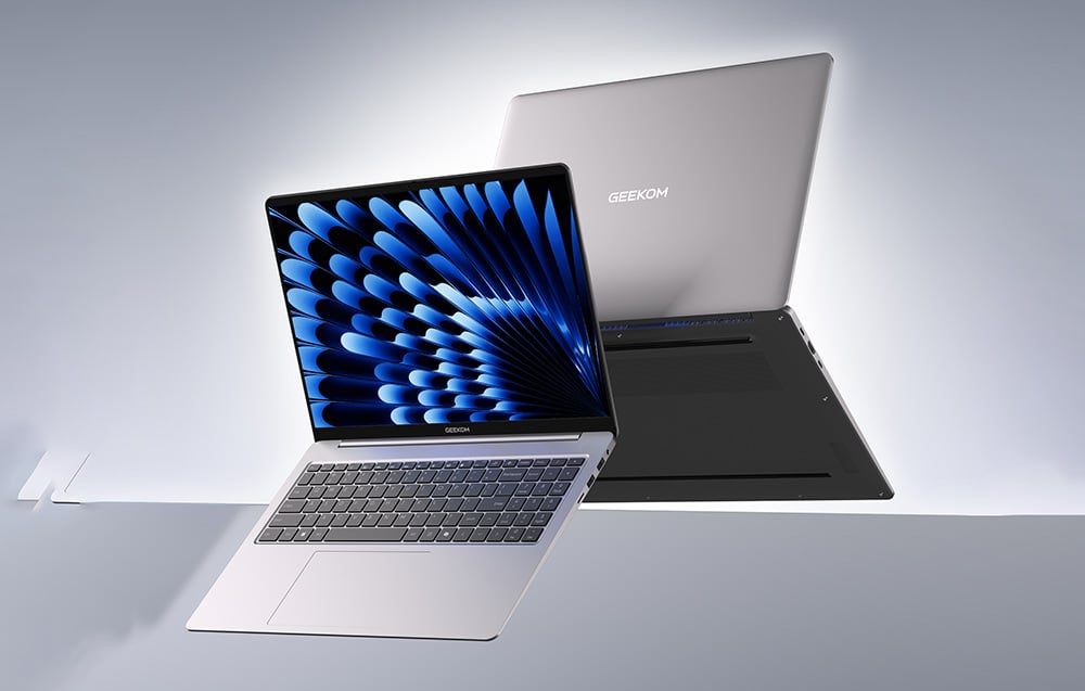 GEEKOM GeekBook X16 Pro Laptop with Intel Core Ultra 5 125U, 16GB RAM, 500GB Storage, Windows 11 Pro