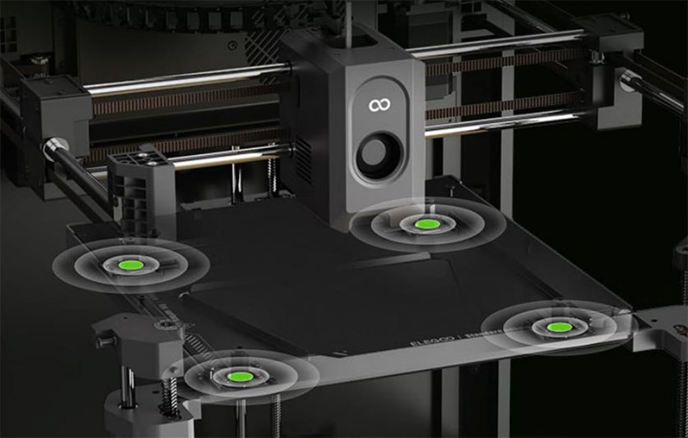 Automatic leveling and Z-axis compensation