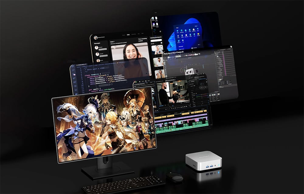 Smooth gaming and precise multimedia processing