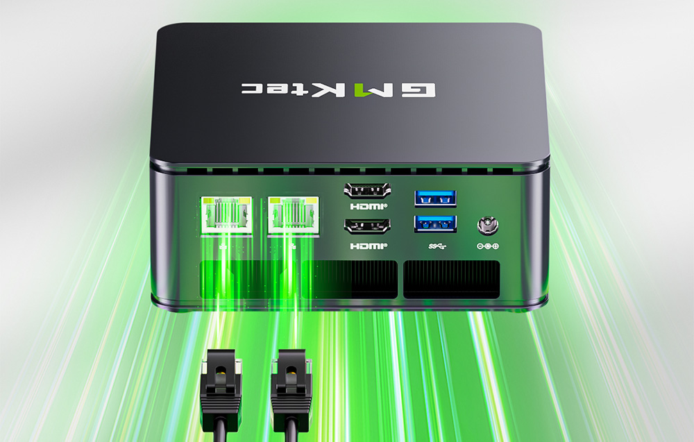 A rich set of ports that simplifies everyday life