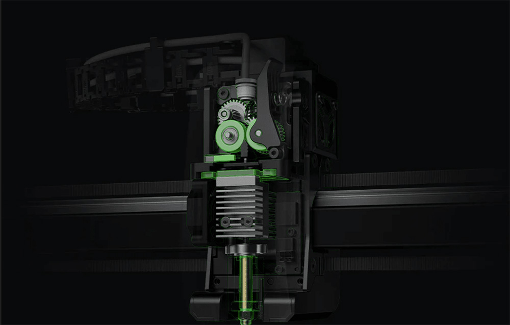High printing speed and precision