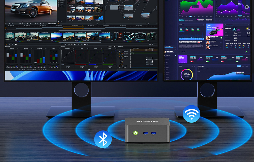 4K Display and Dual-Monitor Support