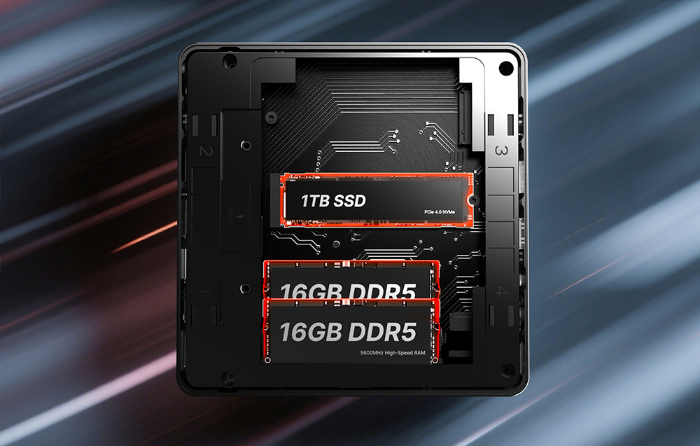 Memory and data storage - flexibility and speed