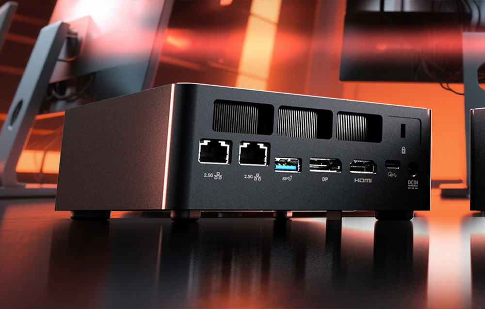 Extensive connectivity and ports - ready for any task