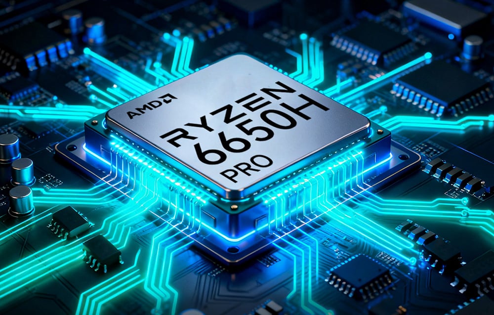 AMD Ryzen 5 PRO 6650H processor