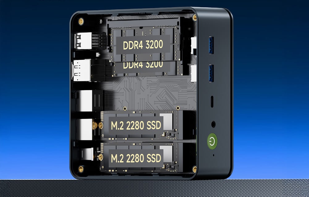 Easy memory and disk expansion