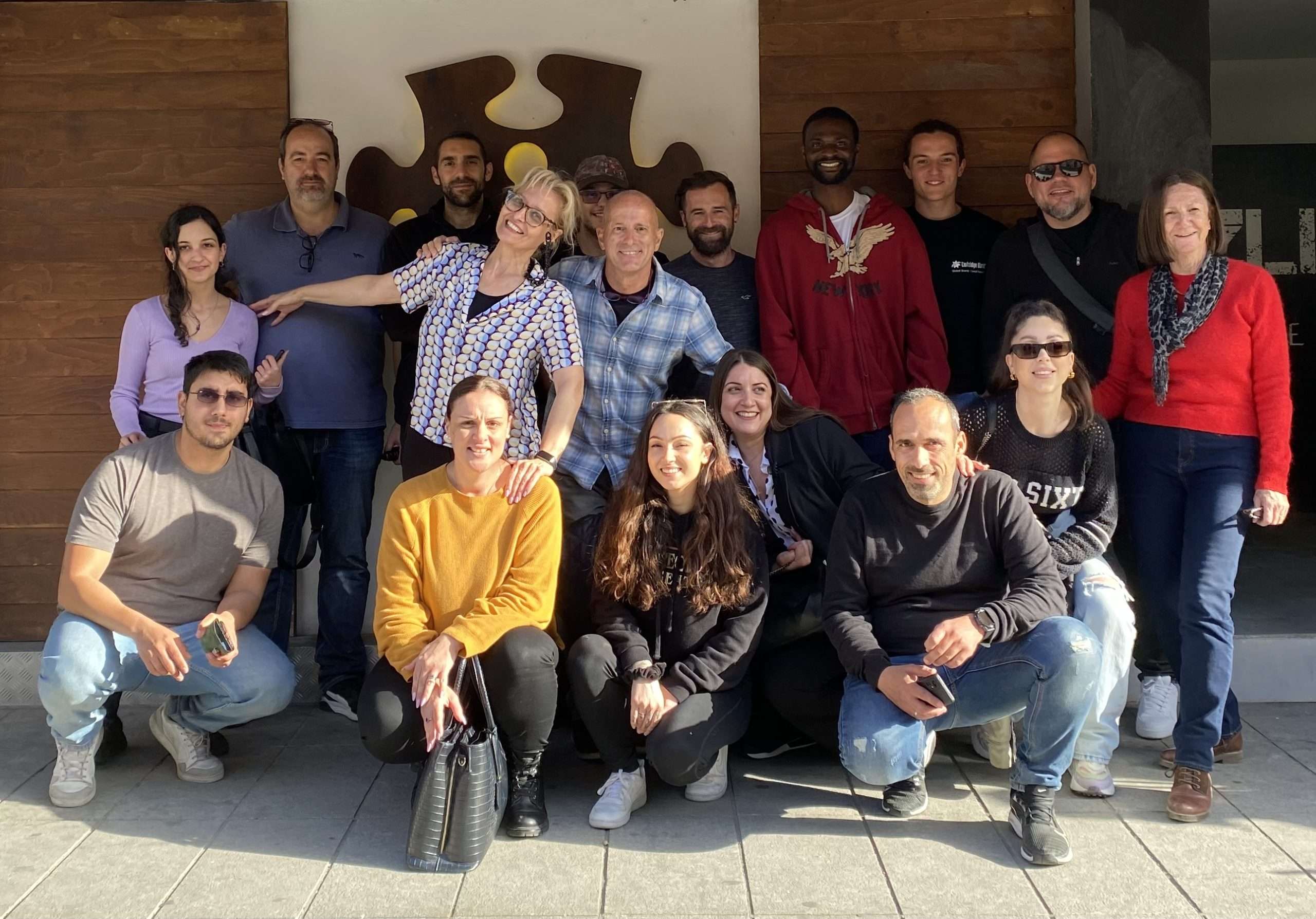CWC team members enjoying a company outing