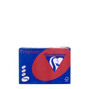 A4 160gr Red Intensive