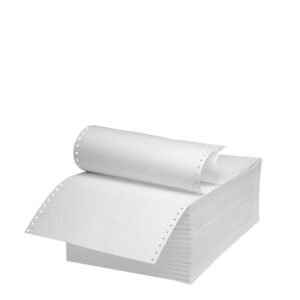 5.5"x 9.5" (1ply) WHITE (with side perforation)