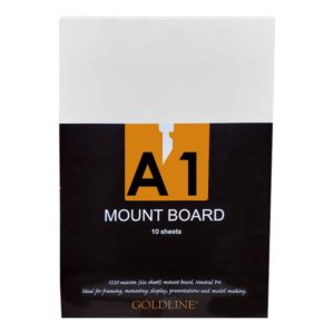 Mounting Board (A1) White/White 1250mic.