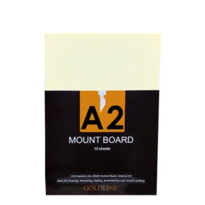 Mounting Board (A2) Ivory/White 1250mic.
