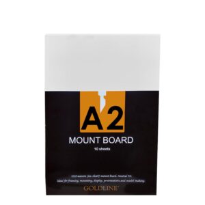 Mounting Board (A2) White/White 1250mic.