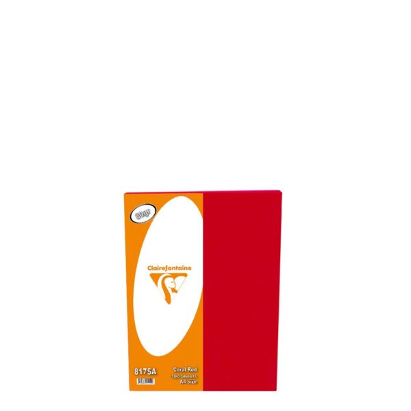 Small Pack A4/80gr (100sh) Red Coral