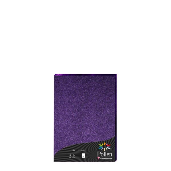 Pollen PURPLE metallic A4/120gr.