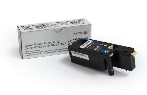 XEROX WC 6025/6027 P6020/6022 ORIGINAL TONER CYAN