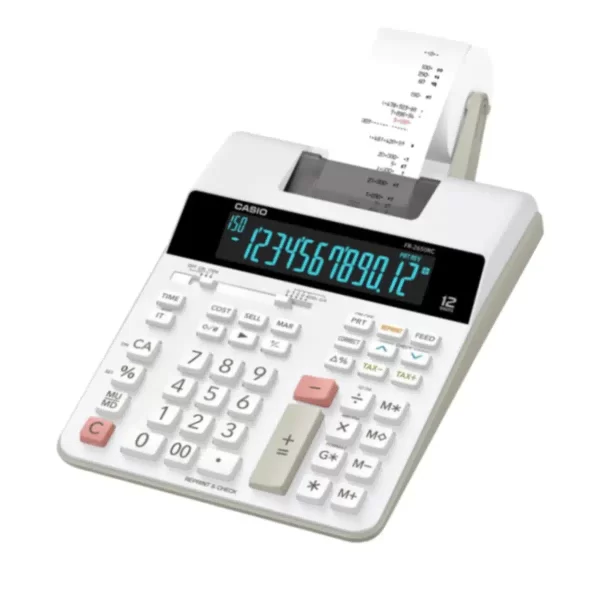CASIO CALCULATOR  FR-2650 RC PRINT.