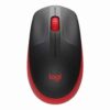LOGITECH MOUSE WIRELESS M190 RED (910-005908)