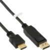 INLINE DISPLAY PORT TO HDMI CABLE 1M