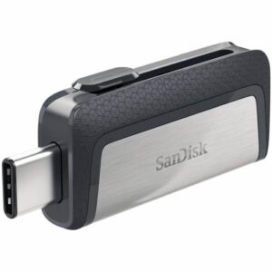 SANDISK Ultra Dual Drive Type C.64GB Grey & Silver