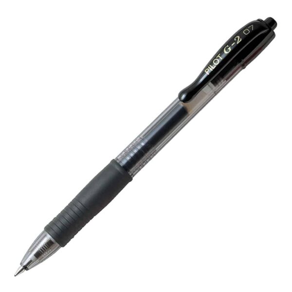 PILOT PEN G2 07 GEL  BLK BL-G2-7-B