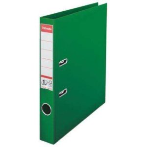 ESSELTE BOX FILE 50MM A4 GREEN 81146
