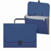 ERICHKRAUSE PORTOFOLIO FOLDER MATT CLASSIC 12 POCKETS A4 BLUE 50438