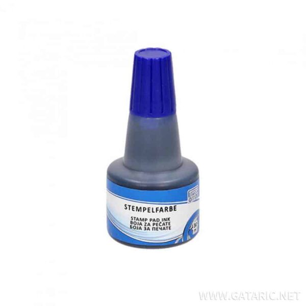 TTO INK FOR STAMP PAD 30ML BLUE 403148