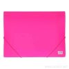 TTO PLASTIC DOCUMENT FILE A4 WITH ELASTIC CLOSURE  405368 NEON PINK