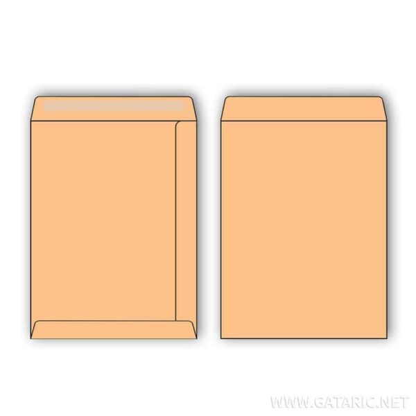 TTO BROWN ENVELOPES 230X324MM 90GR PEEL-N-SEAL (500 PCS)N.400291